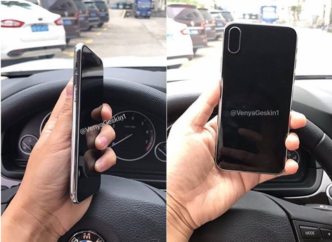 Xuất hiện những bức ảnh được cho là rò rỉ hình đầu tiên của iPhone 8