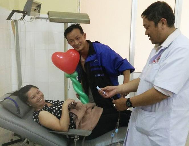 Kêu gọi hiến máu nhóm B để kịp thời cấp cứu, điều trị cho bệnh nhân