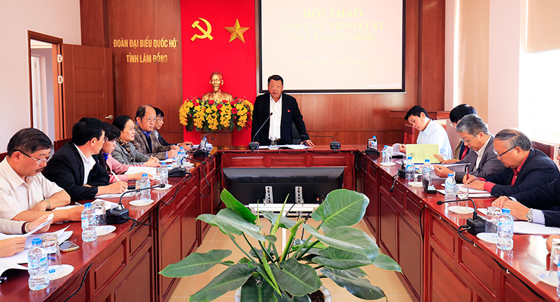 Góp ý Dự án Luật Tố cáo (sửa đổi)