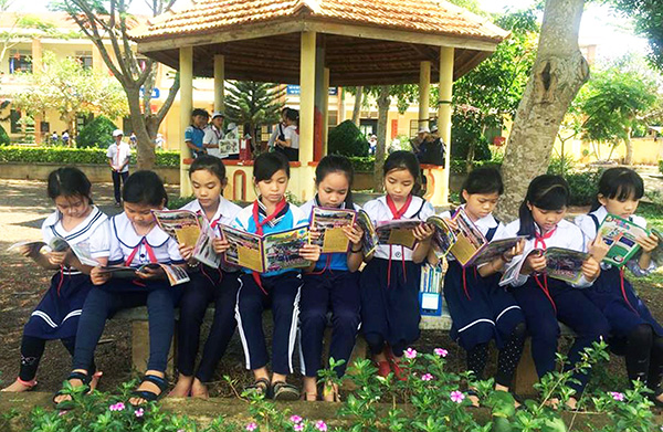 Những thư viện trường học có cách làm sáng tạo