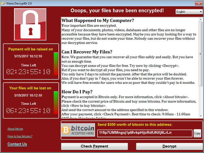 52% máy tính ở Việt Nam tồn tại lỗ hổng dễ bị WannaCry tấn công