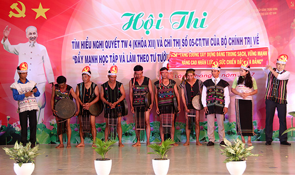 Bảo Lâm tổ chức Hội thi tìm hiểu Nghị quyết TW4 và Chỉ thị số 05 của Bộ Chính trị