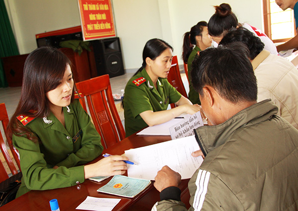 Công an Đà Lạt đẩy mạnh công tác cải cách hành chính