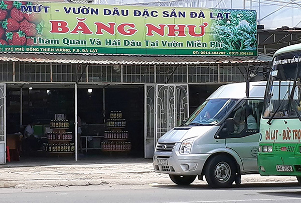 Chủ quầy đặc sản Băng Như bị phạt hành chính hơn 2 triệu đồng