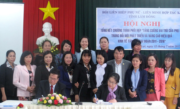 Xây dựng 32 HTX do phụ nữ làm chủ