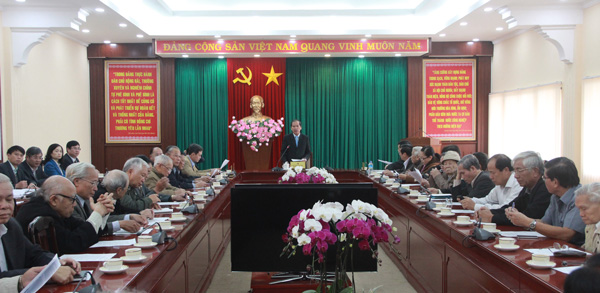 Thường trực Tỉnh ủy gặp mặt các đồng chí nguyên là lãnh đạo tỉnh qua các thời kỳ