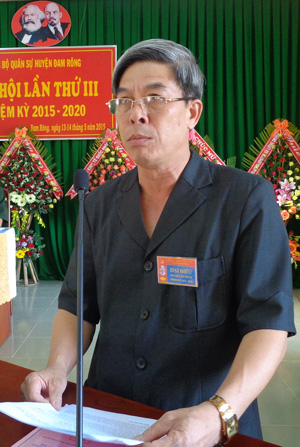 Trưởng thành từ môi trường quân ngũ