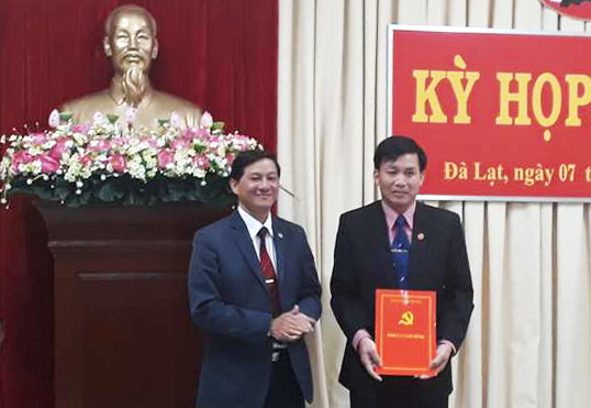 Công bố quyết định chuẩn y chức danh Phó Chủ nhiệm Ủy ban Kiểm tra Tỉnh ủy