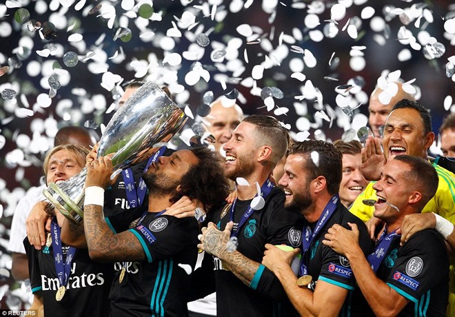 Hạ Manchester United, Real Madrid giành Siêu cúp châu Âu