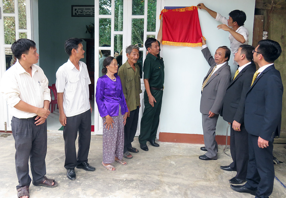 Hội CCB Báo Lâm Đồng: Tặng nhà "Nghĩa tình đồng đội" cho hội viên CCB nghèo