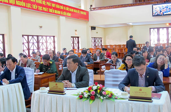 Các đại biểu tham dự hội nghị