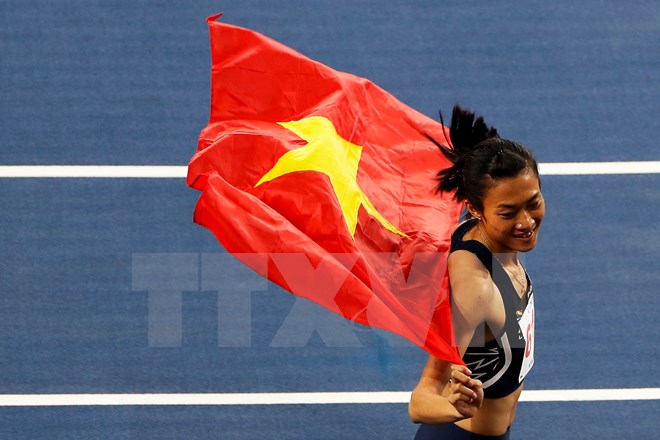 SEA Games 29: Điền kinh Việt Nam đang dẫn đầu Đông Nam Á
