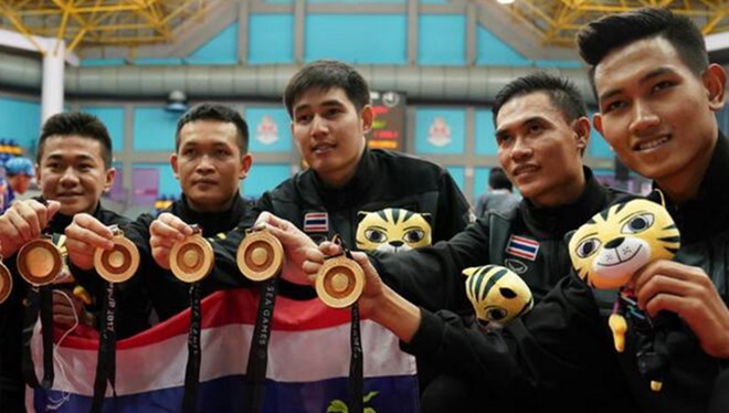 Bảng xếp hạng SEA Games 29: Thái Lan bứt tốc, leo lên tốp 2