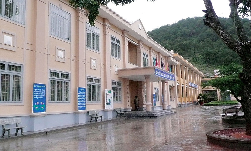 Ngôi trường đạt chuẩn quốc gia ở xứ đạo Lạc Lâm