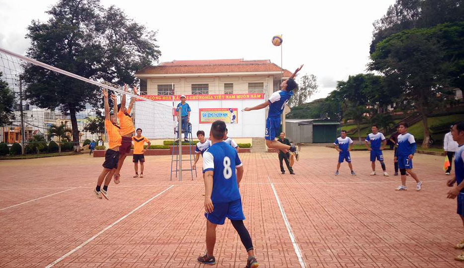 Di Linh tổ chức đại hội TDTT cấp cơ sở