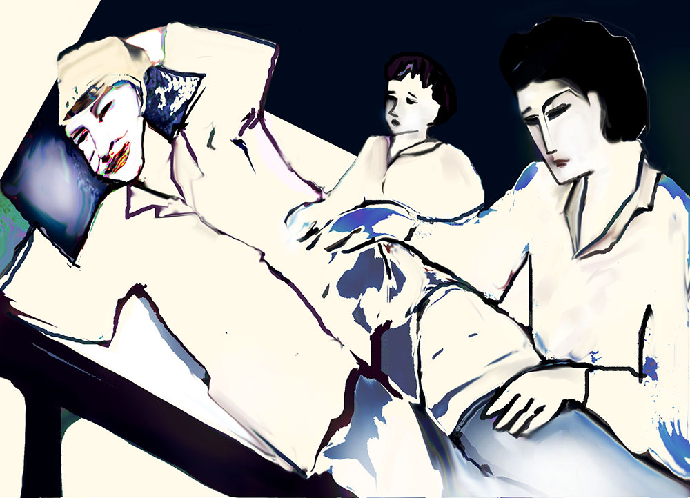 Hoa nở cuối mùa