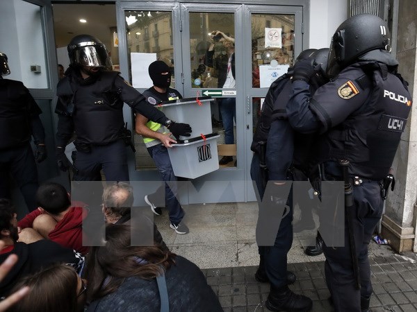 Chính quyền Catalonia thông báo 90% người đi bỏ phiếu muốn nền độc lập