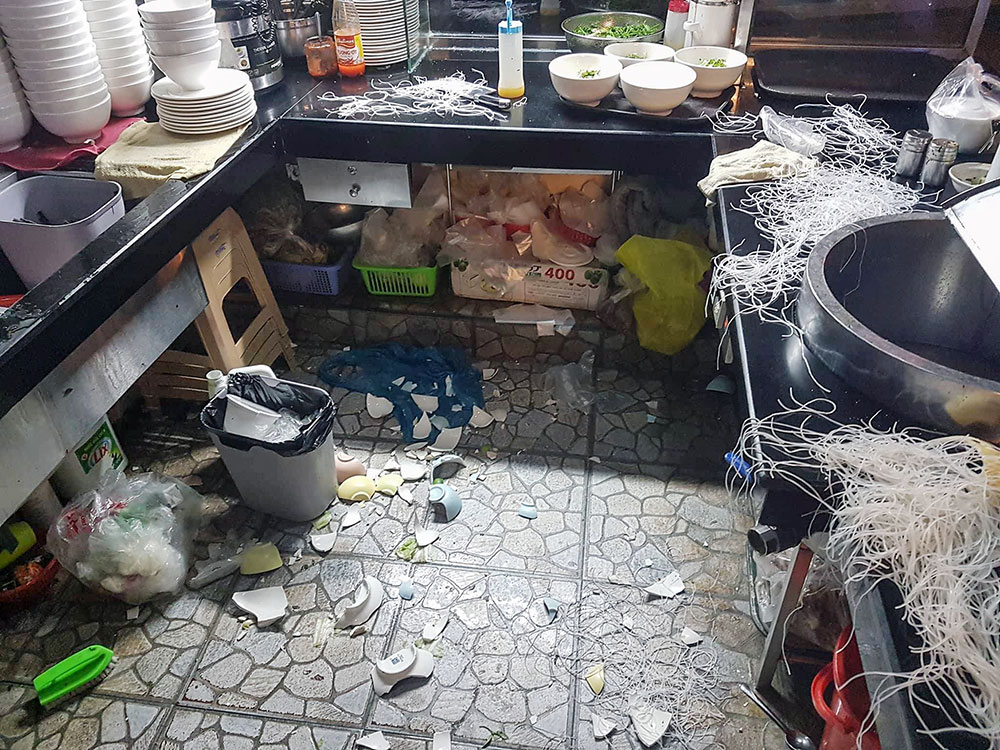 Đà Lạt: Côn đồ đại náo quán ăn