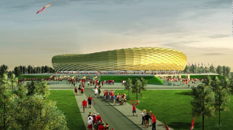 Nước Nga chuẩn bị World Cup 2018