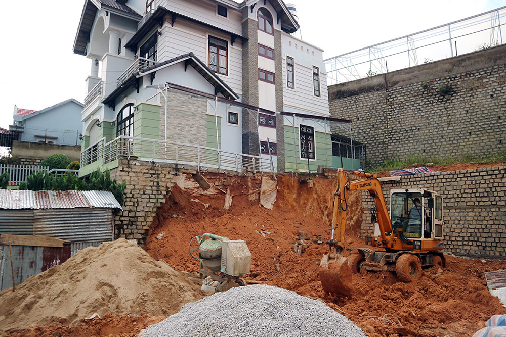 Đà Lạt: Rà soát toàn bộ các khu vực có nguy cơ sạt lở đất