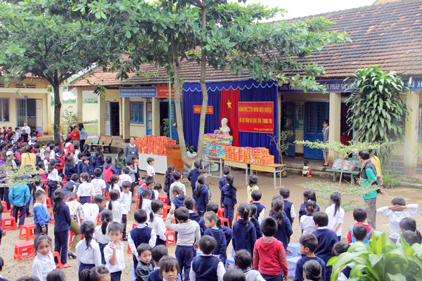 Khó khăn ở một ngôi trường mô hình lớp nhô