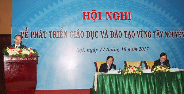 Hội nghị về đào tạo nguồn nhân lực cho địa bàn Tây Nguyên