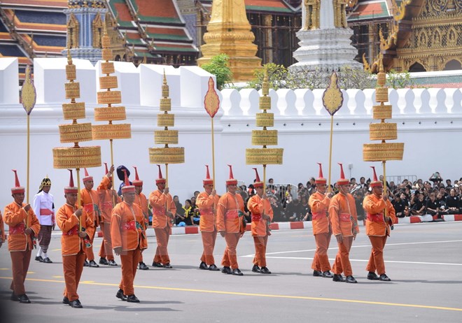 Lễ hóa thân Nhà Vua Thái Lan Bhumibol Adulyadej diễn ra trang trọng