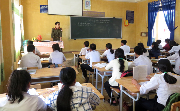 Ngôi trường vùng xa "vượt lên chính mình"