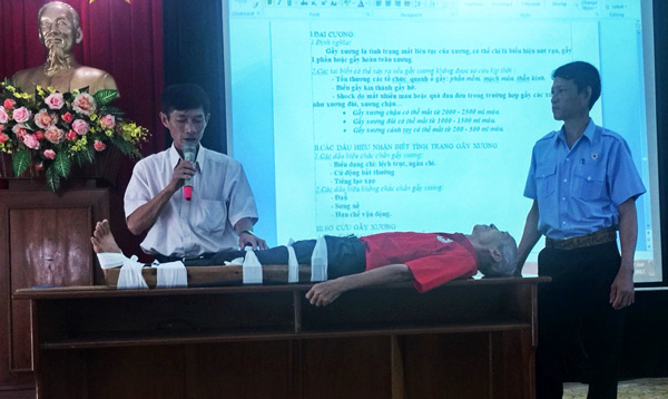 Nâng cao nghiệp vụ công tác Hội Chữ thập đỏ