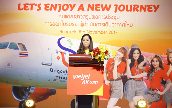 Vietjet công bố đường bay Đà Lạt-Băng Cốc