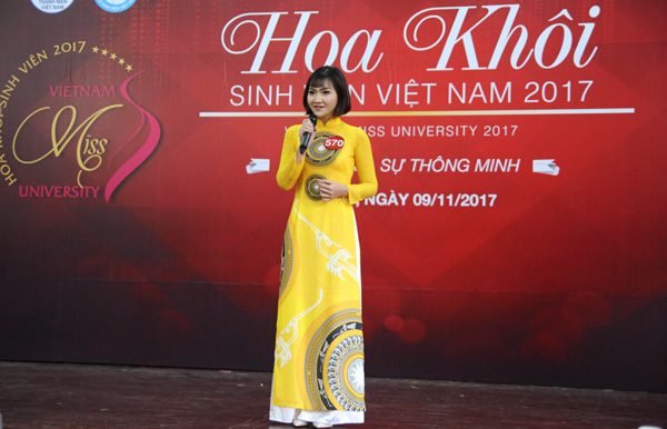 Tổ chức Vòng sơ khảo cuộc thi Hoa khôi sinh viên Việt Nam năm 2017