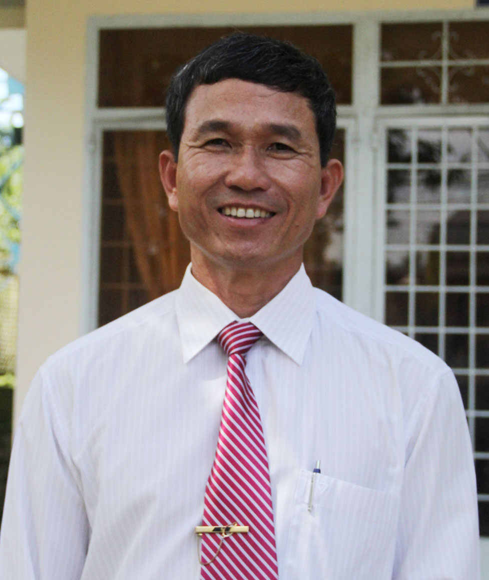 Thầy giáo Tống Văn Thiệp. Ảnh: K.P