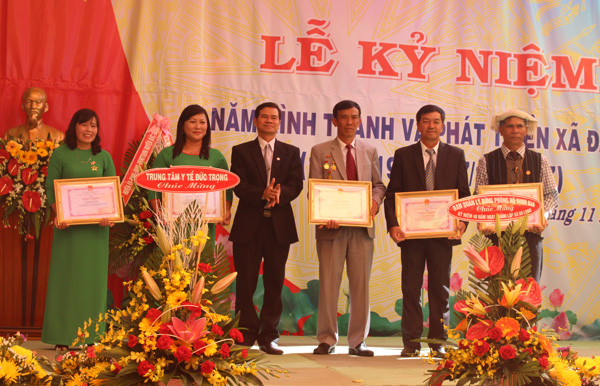 Xã Đà Loan tổ chức lễ kỷ niệm 40 năm ngày thành lập