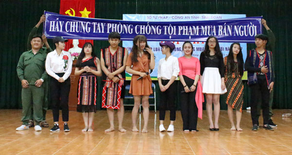 Trường Đại học Yersin đạt giải Nhất Hội thi tìm hiểu pháp luật về phòng chống mua bán người