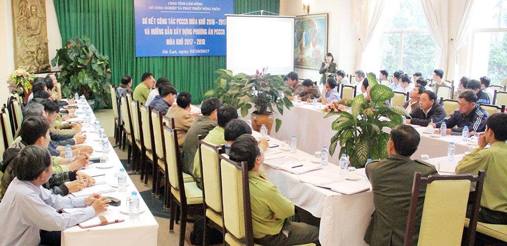 Nâng cao năng lực nghiệp vụ bảo vệ rừng chuyên trách