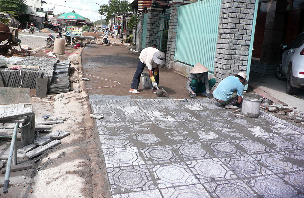 Phước Cát 1 trên đường lên thị trấn