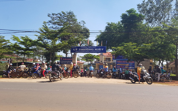 Trường Tiểu học Lý Thường Kiệt (phường Lộc Phát, TP Bảo Lộc) - nơi đang “lạm thu” nghiêm trọng