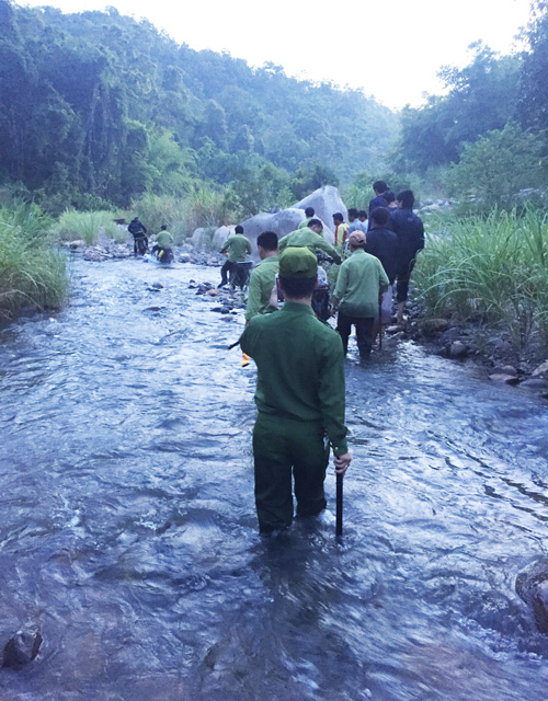 Bình yên vùng rừng giáp ranh