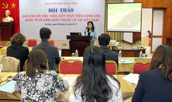 Cương quyết phòng chống tác hại của thuốc lá