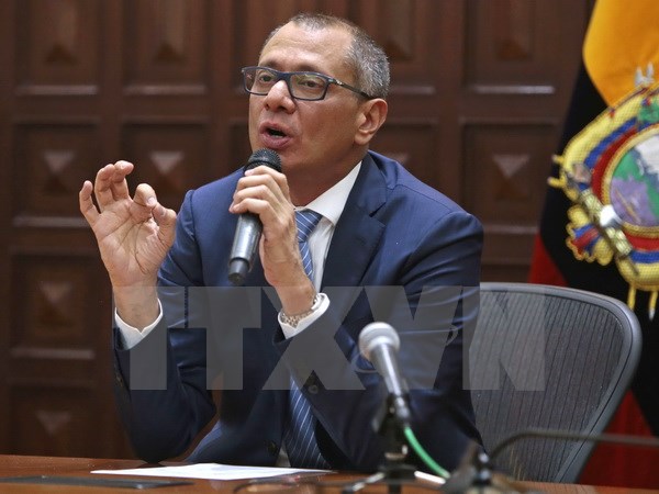 Hội đồng Lập pháp Ecuador thông qua yêu cầu luận tội Phó Tổng thống
