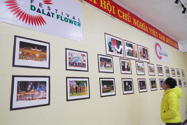 Triển lãm hình ảnh về Festival Hoa Đà Lạt