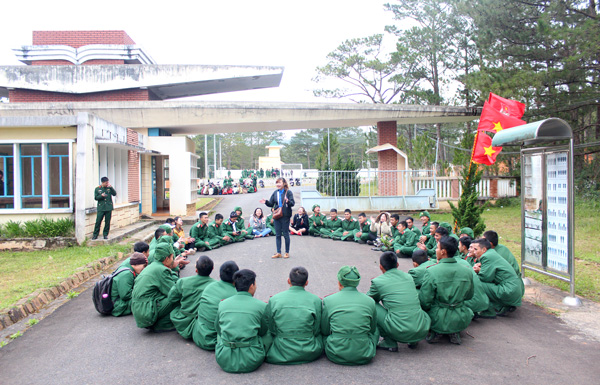 Đoàn thanh niên Học viện Lục quân tổ chức giao lưu thanh niên