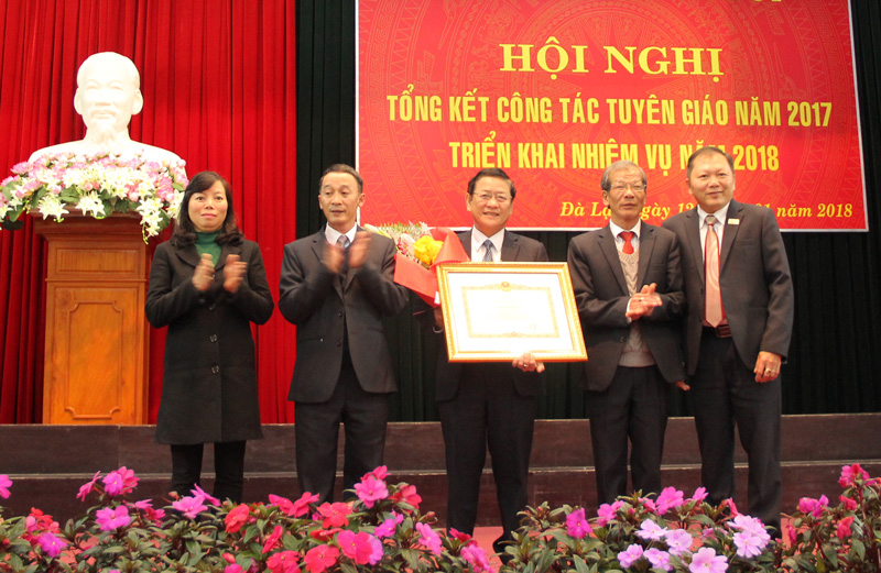 Ngành tuyên giáo có nhiều đóng góp tích cực trong năm 2017