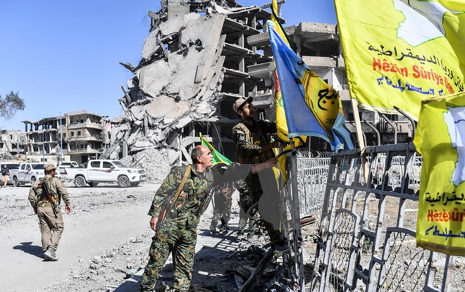 Liên quân do Mỹ đứng đầu lập lực lượng an ninh biên giới tại Syria