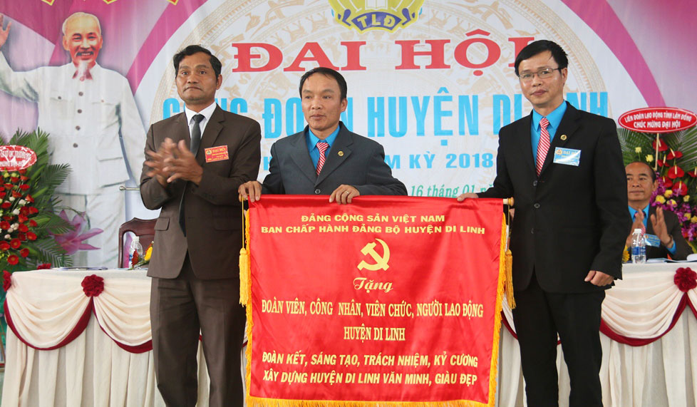 Đại hội Công đoàn huyện Di Linh lần thứ IX