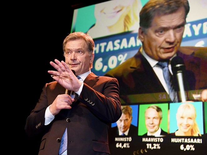 Tổng thống Phần Lan Niinisto tái đắc cử nhiệm kỳ 6 năm tiếp theo