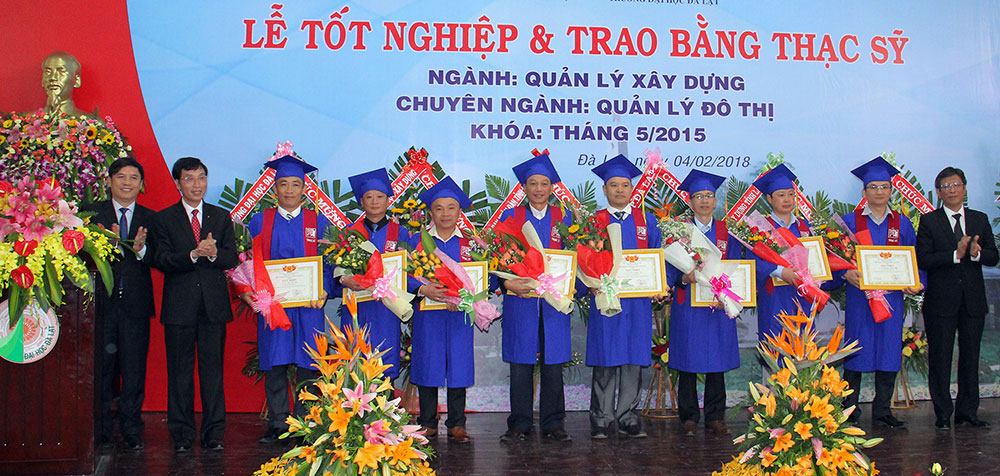 23 tân thạc sĩ chuyên ngành Quản lý đô thị