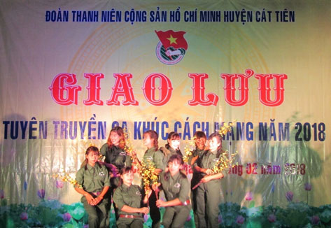 Cát Tiên: Giao lưu tuyên truyền ca khúc cách mạng năm 2018