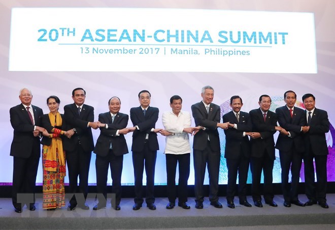 Trung Quốc-ASEAN quyết tâm hoàn tất bộ quy tắc ứng xử trên Biển Đông