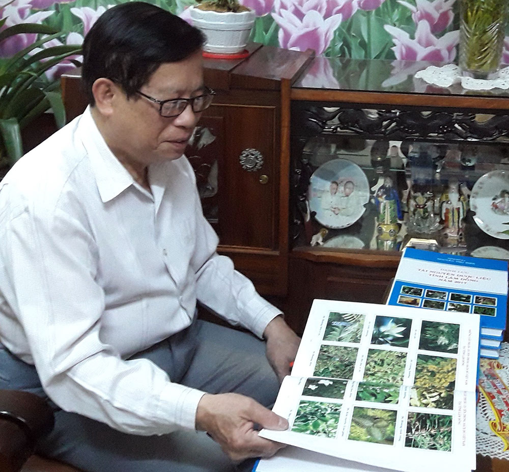 Người Thầy thuốc Nhân dân với Danh lục Tài nguyên dược liệu Lâm Ðồng